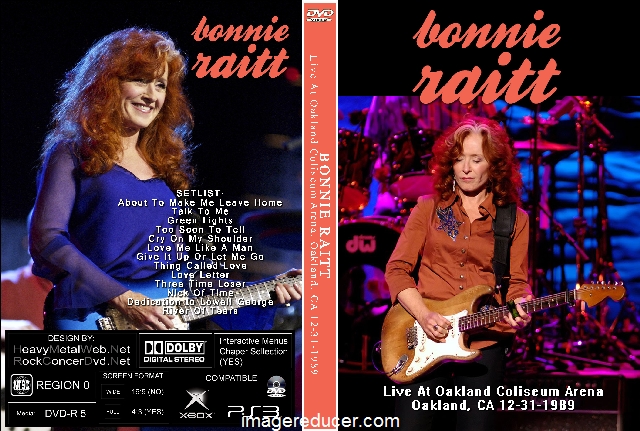 BONNIE RAITT - Live At Oakland Coliseum Arena Oakland CA 12-31-1989.jpg